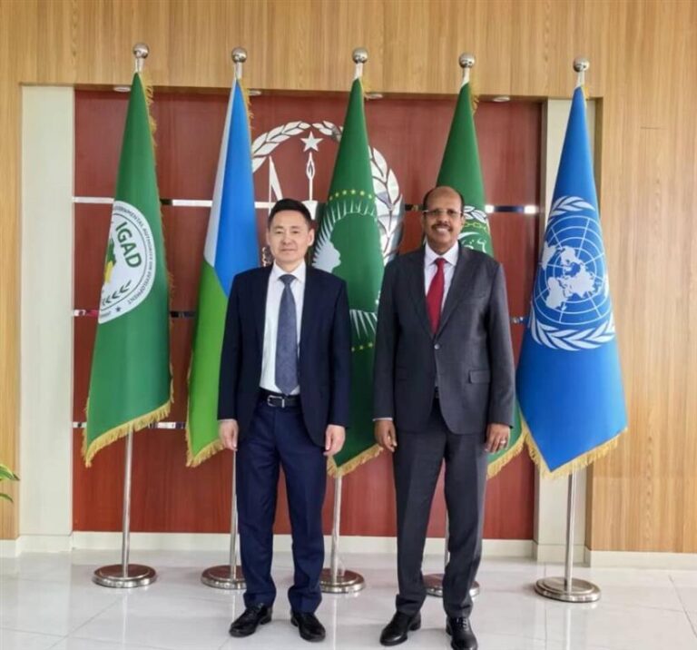 Djibuti e China discutiram questões bilaterais e eventos regionais