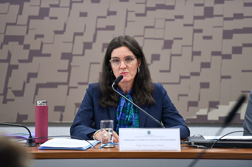 CRE aprova Mariana Madeira para Embaixadora do Brasil em Gana