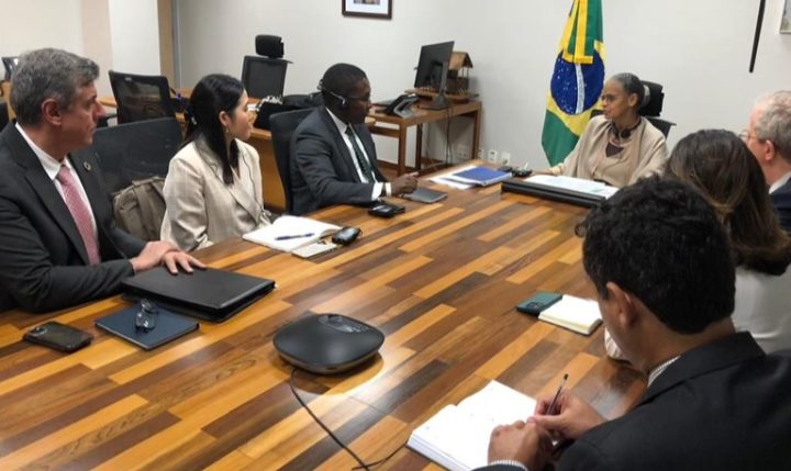 Ministra do Meio Ambiente recebe Secretário-Geral da ONU para Mudança do Clima