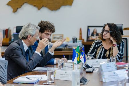Embaixador da França e Ministra da Ciência, Tecnologia e Inovação reforçam parcerias bilaterais