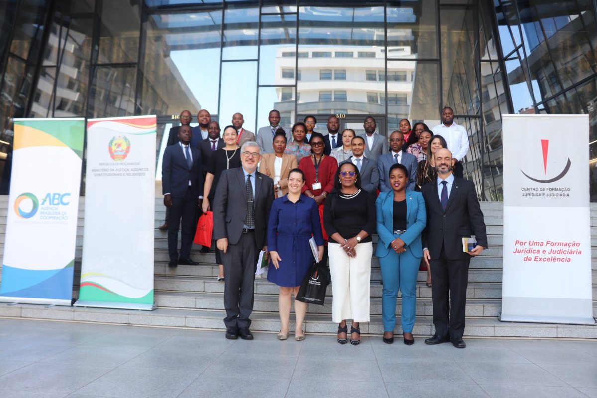 Missão técnica planeja terceira etapa de capacitação de magistrados de Moçambique