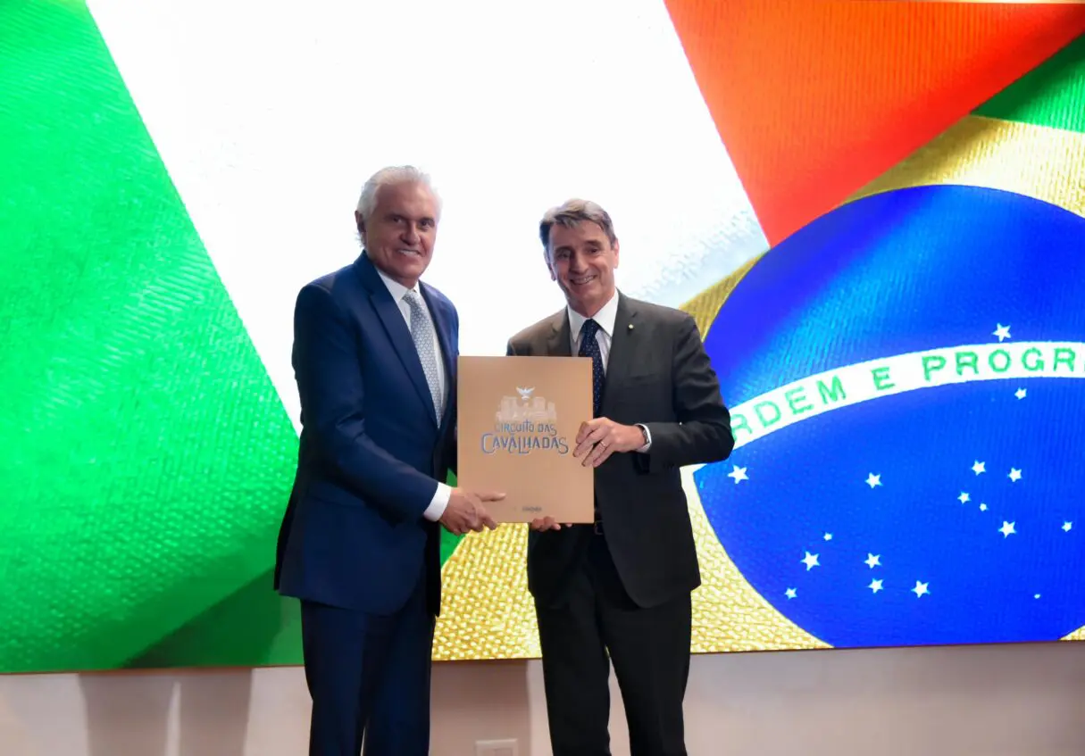 Caiado apresenta potencialidades de Goiás ao Embaixador da Itália