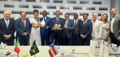 Governador da Bahia recebe Embaixador do Benin