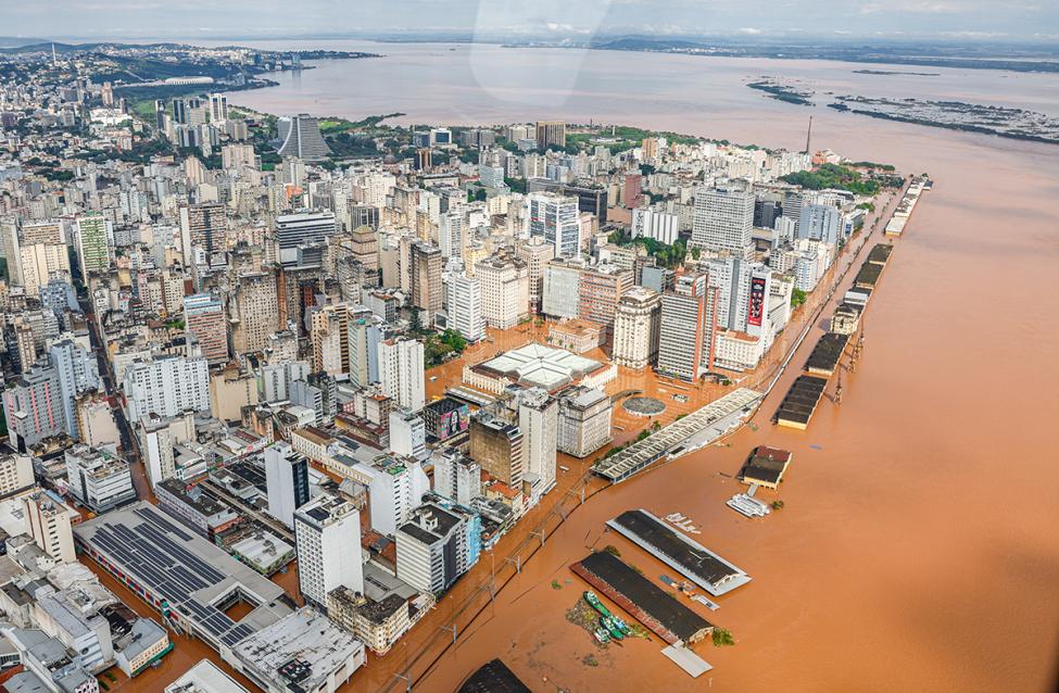 OIM trabalha em apoio às vítimas das enchentes no Rio Grande do Sul