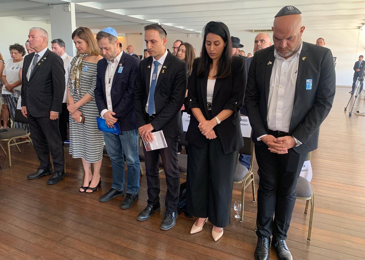 Embaixada de Israel realiza Cerimônia do Dia da Lembrança de Israel para os Soldados Caídos e Vítimas de Terrorismo
