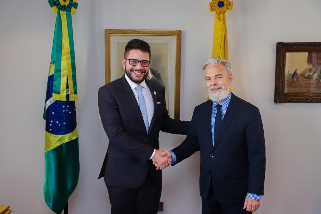 Governador Gladson Cameli se reúne com Embaixador do Brasil em Londres