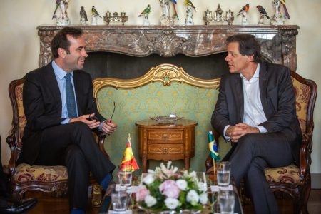 Haddad e Ministro espanhol avançam debates sobre taxação dos super-ricos e acordo Mercosul-União Europeia