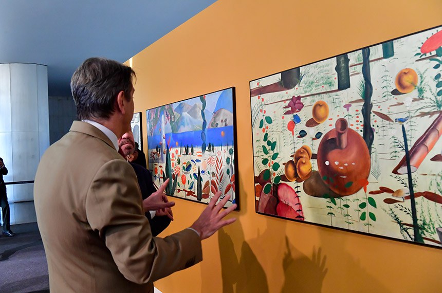 Exposição no Congresso Nacional celebra 150 anos de arte ítalo-brasileira
