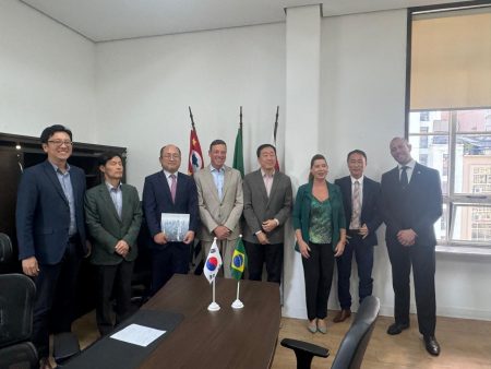 Secretaria Municipal de Justiça de SP recebe Cônsul Geral da Coreia