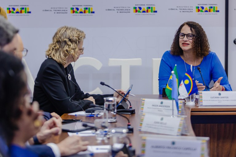 Ministra propõe intensificar cooperação entre MCTI e PNUMA