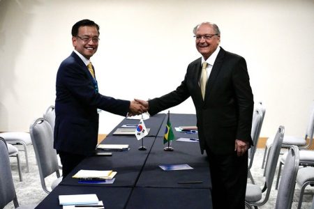 Brasil e Coreia do Sul reafirmam interesse mútuo em ampliar comércio e investimentos