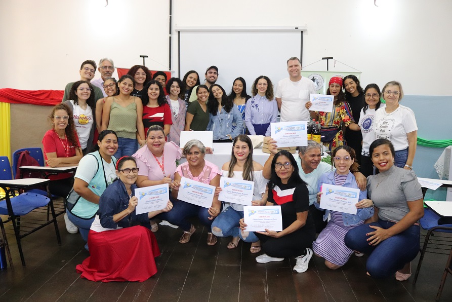 Curso de português realizado por meio de atividade de extensão do curso de Relações Internacionais da UFRR capacita mães migrantes venezuelanas