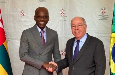 Chanceler Mauro Vieira se reúne com homólogo do Togo