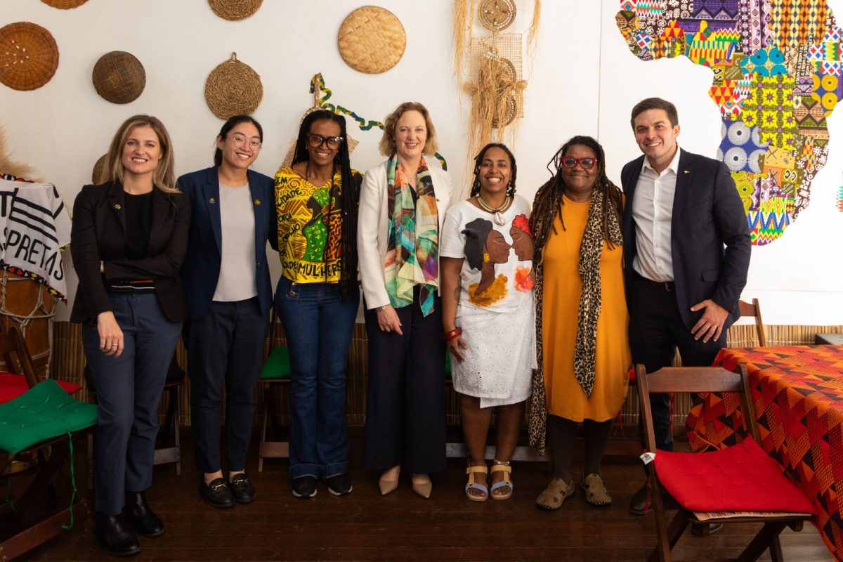 Embaixadora da Austrália visita Casa das Pretas