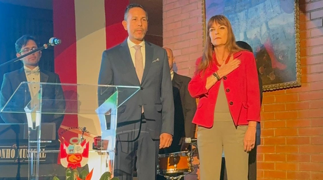 Embaixada do Peru no Brasil recebe convidados para celebrar Data Nacional