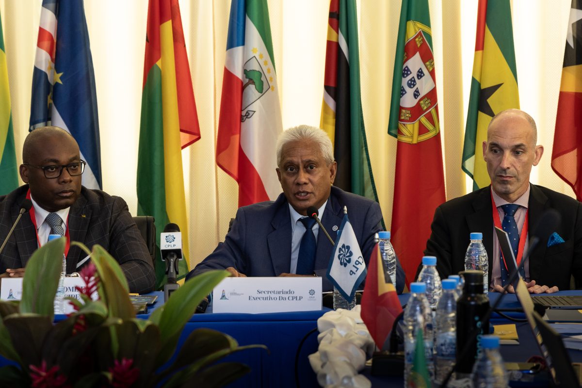 Sessão de abertura da XLVIII Reunião dos Pontos Focais de Cooperação da CPLP