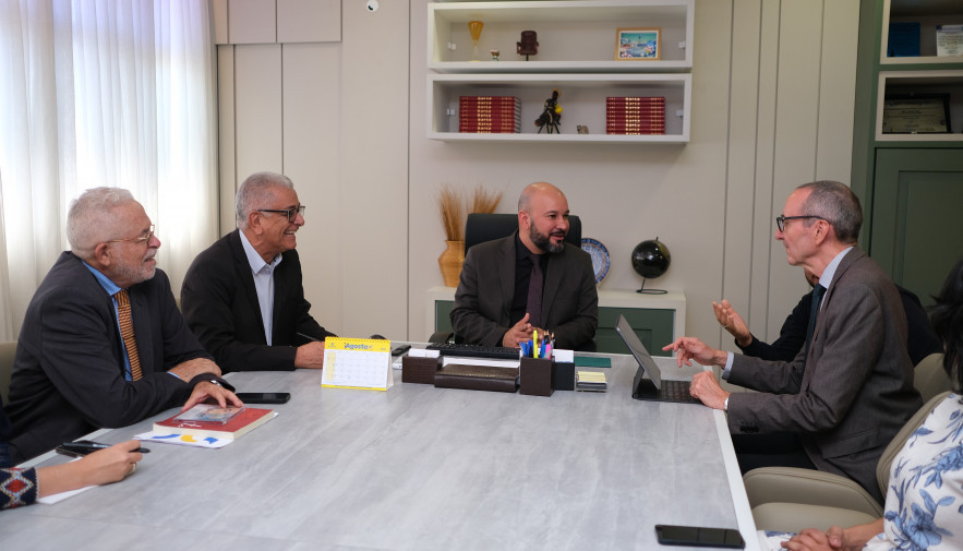 Seduc recebe Embaixador da Áustria e possibilidades de parceria para a Educação são discutidas