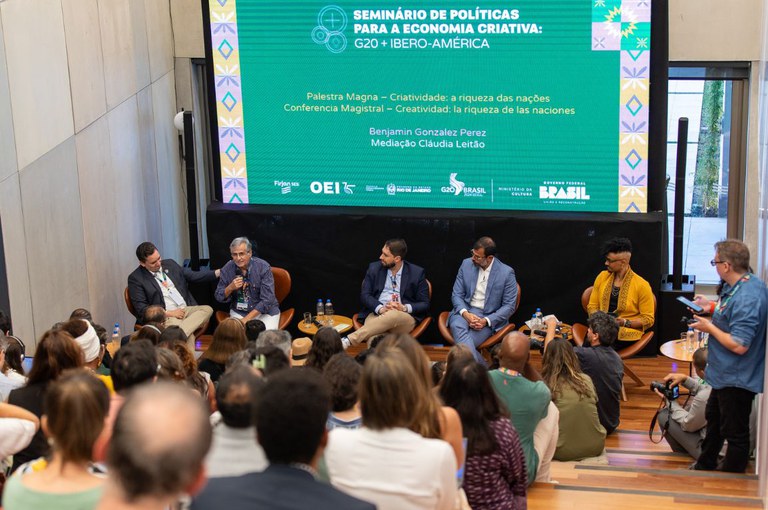 Começou no Rio de Janeiro o Seminário Internacional de Políticas para a Economia Criativa: G20 + Ibero-América