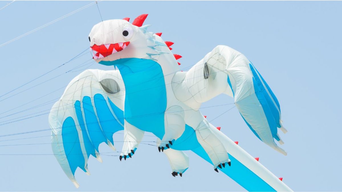 Pipas de dragão serão apresentadas no festival internacional de pipas de Hsinchu, Taiwan