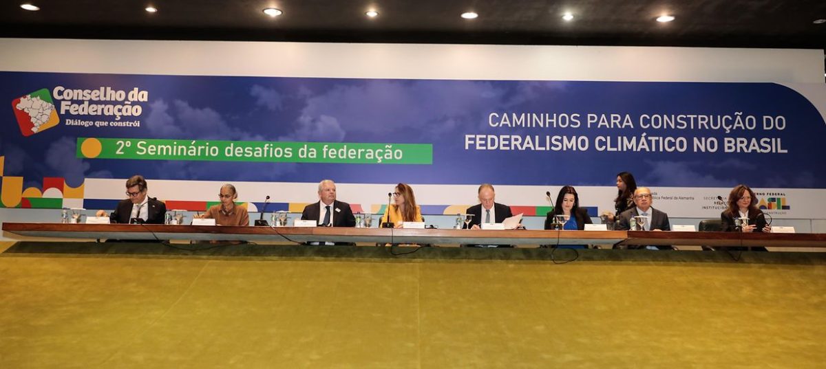 Ines Härtel participa de conferência sobre clima e sustentabilidade em Brasília