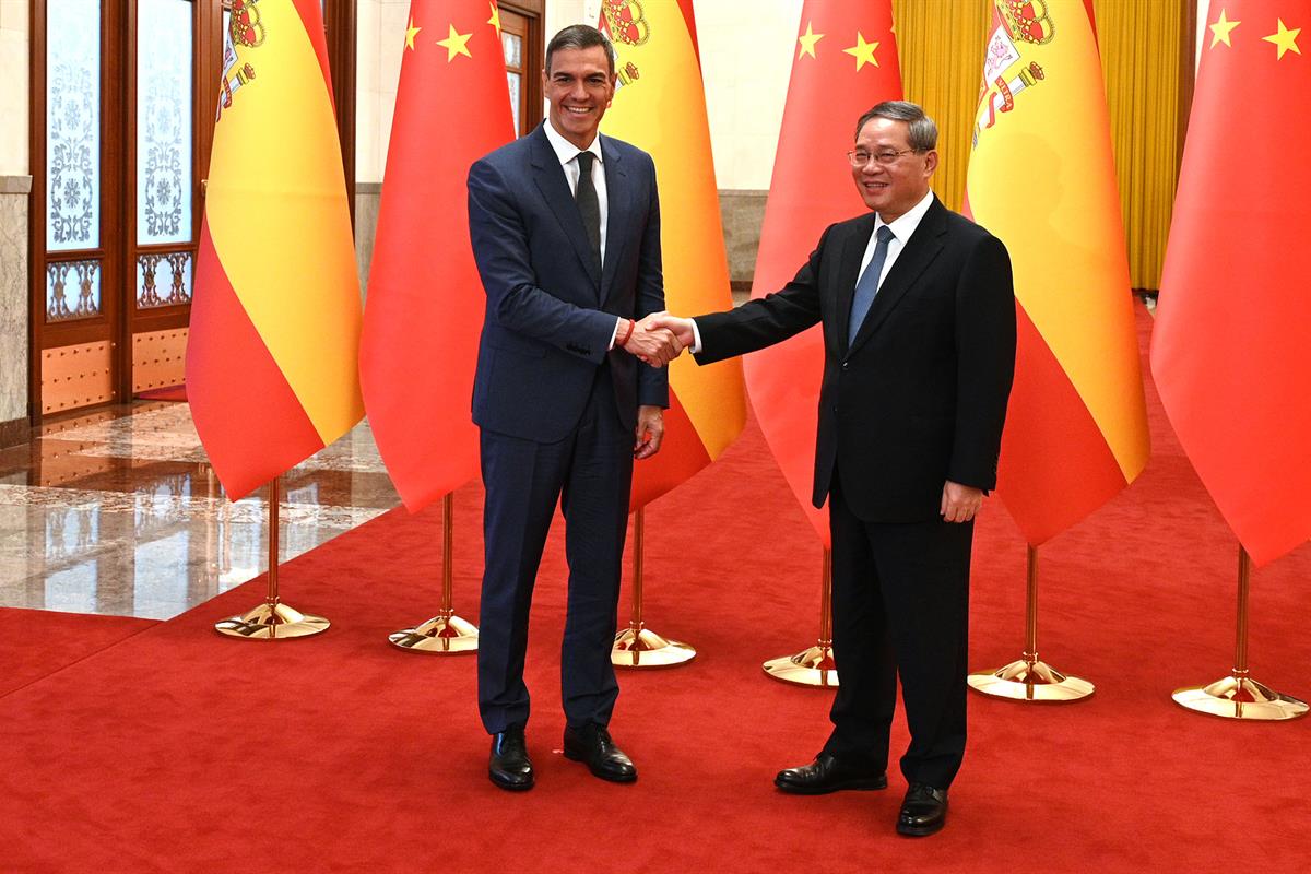 Pedro Sánchez reafirma o compromisso da Espanha em construir uma relação justa e equilibrada com a China