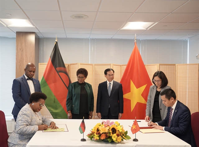 Vietnã e Malawi estabelecem relações diplomáticas
