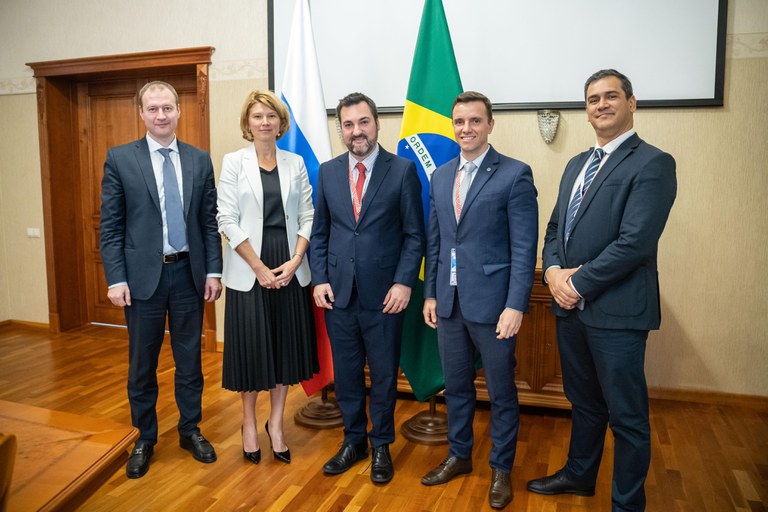 Mapa discute ampliação do comércio e cooperação técnica em reuniões com autoridades russas