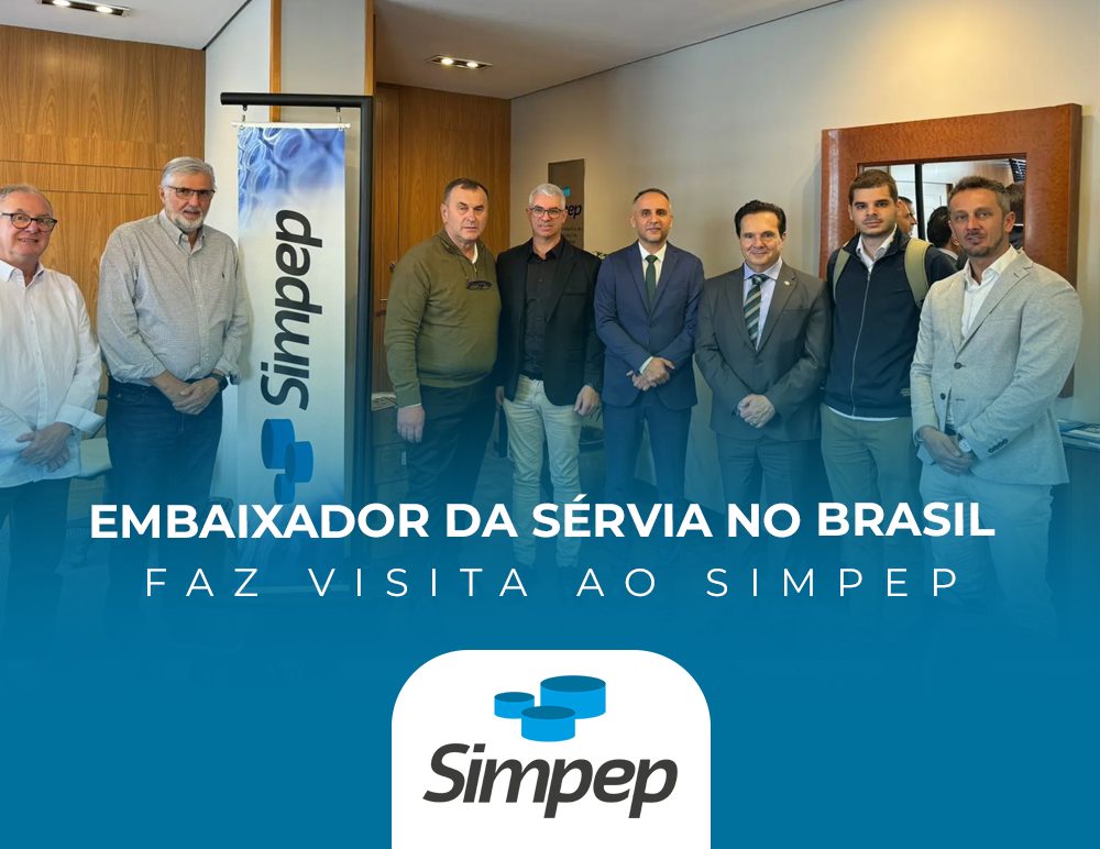 Embaixador da Sérvia faz visita ao Simpep