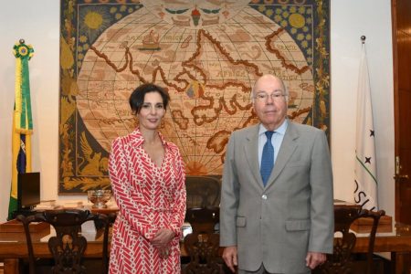 A Ministra dos Negócios Estrangeiros da Bélgica, Hadja Lahbib, e Missão Econômica Belga estão no Brasil