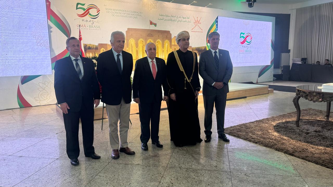 Embaixada do Sultanato de Omã celebra 54 anos do Dia Nacional