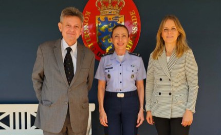 ESD realiza visita institucional à embaixada da Dinamarca