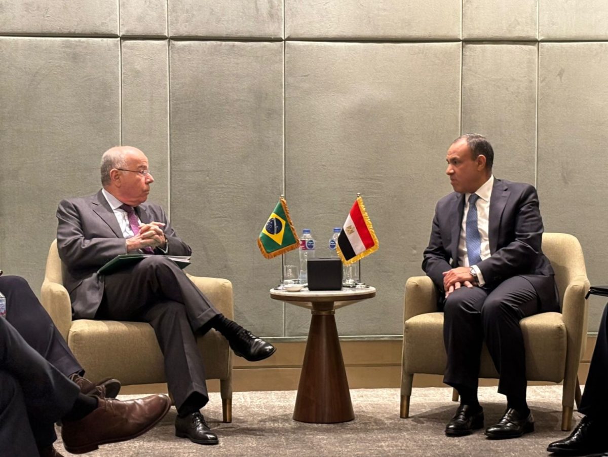 No Egito, Chanceler brasileiro se reúne com autoridades árabes