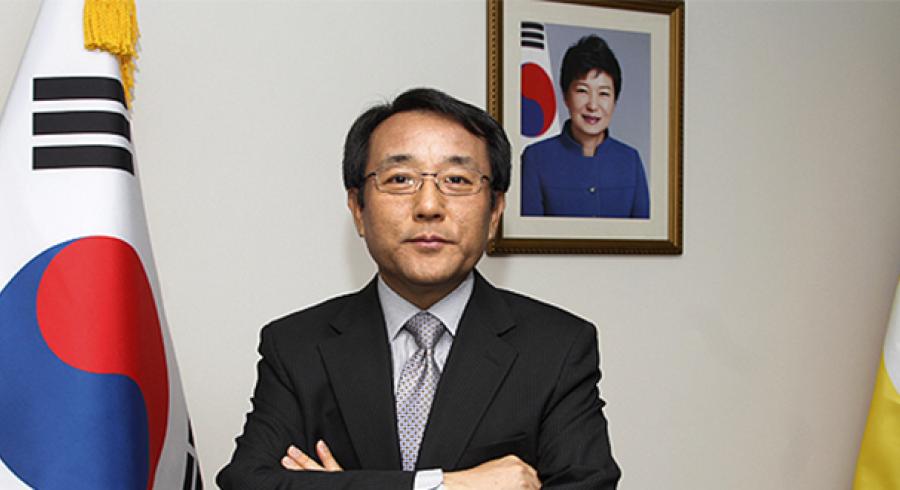 Delegação de Alto Nível da Chancelaria da Coreia do Sul visita o CAF
