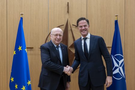 Aliados da OTAN discutem produção de defesa e segurança com o novo Comissário Europeu para a Defesa e o Espaço
