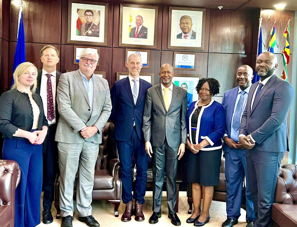 SADC e Suécia discutem áreas de interesse mútuo no apoio à agenda de integração regional