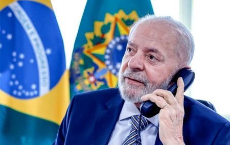 Lula conversa com Presidente do Conselho Europeu