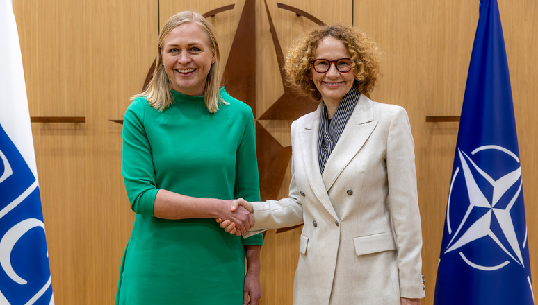 Aliados da OTAN discutem segurança e cooperação com Presidente da OSCE