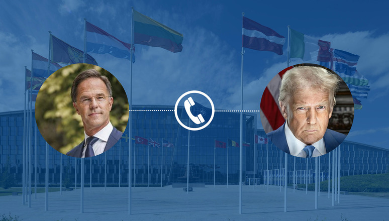 Secretário-Geral da OTAN telefona para o Presidente Trump