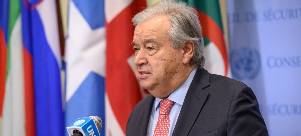 Guterres pede a EUA que repense cortes severos de financiamento à ONU