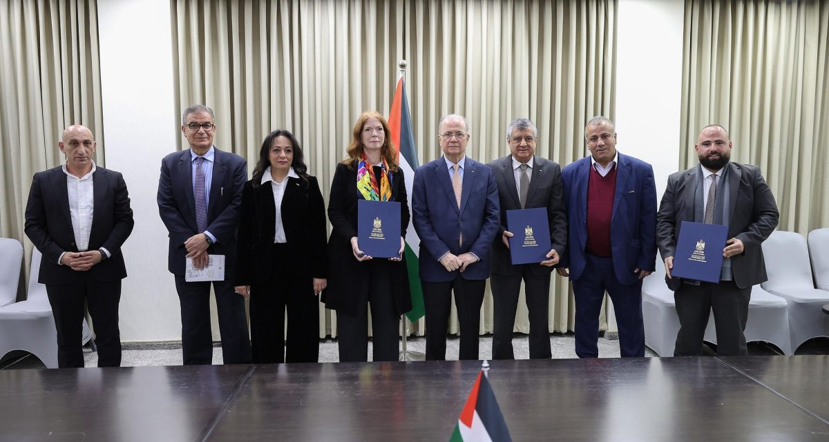 PNUD e a Organização Árabe e Internacional para a Construção na Palestina assinam um Memorando de Entendimento para apoiar a recuperação rápida em Gaza