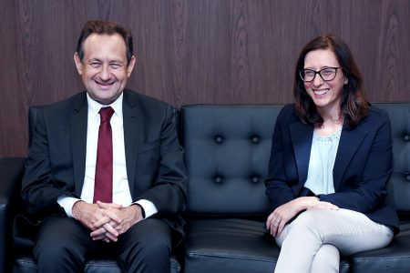 Presidente do TJMG recebe visita da Cônsul-Geral da Itália em Belo Horizonte