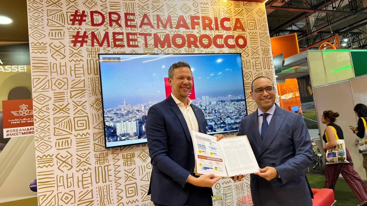 WTM 2025: Embratur e Royal Air Maroc assinam Protocolo de Intenções para estimular turismo internacional no Brasil
