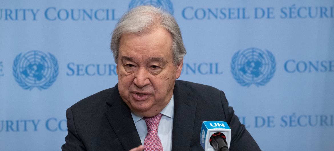 Guterres pede que guerras comerciais não arruínem financiamento internacional