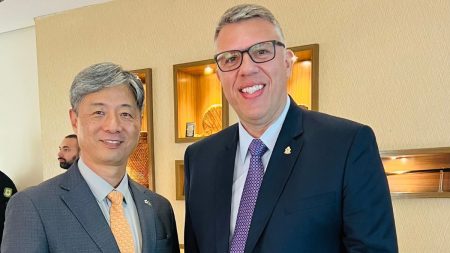 João Carlos busca fortalecer relação Manaus-Coreia do Sul em encontro com Embaixador