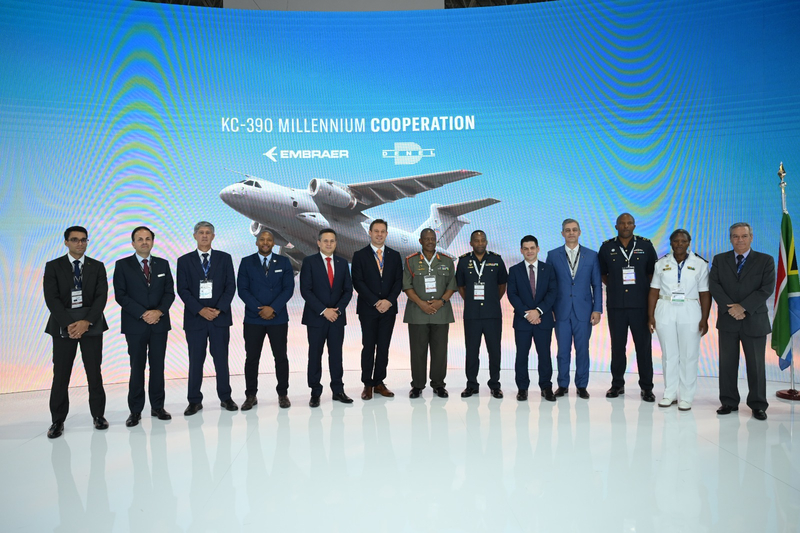 Embraer e Denel assinam Memorando de Entendimento para cooperação no KC-390 Millennium