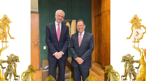 Embaixador da Indonésia se reúne com Presidente da COP30