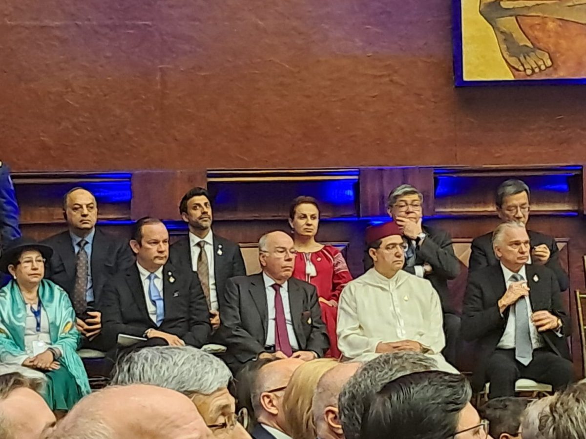 Ministro Mauro Vieira representa o Brasil na posse do Presidente reeleito do Equador