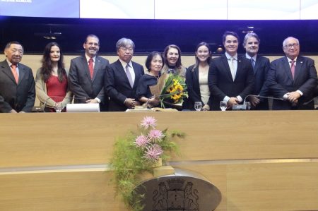 Câmara Municipal homenageia cônsul-geral do Japão no Recife
