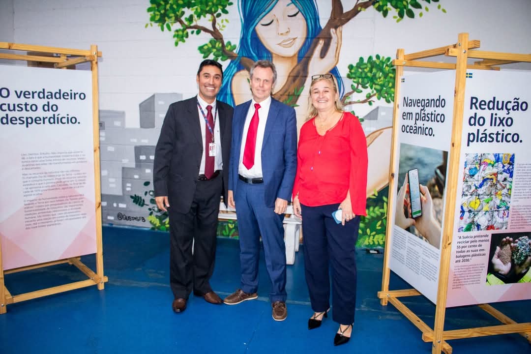 Embaixada da Suécia promove Workshop sobre Reciclagem e inaugura Exposição “Redefining Waste” em Curitiba