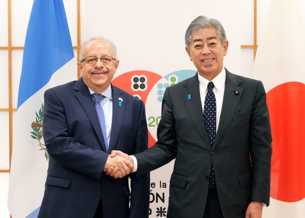 Japão e Guatemala firmam Parceria Estratégica e reforçam cooperação bilateral